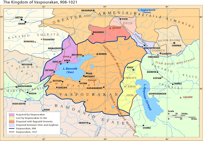 Armenia Vaspurakan Kingdom of Vaspurakan
