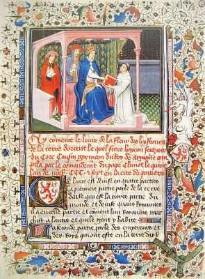 Hayton_Remitting_His_Report_To_Pope_Clement_V