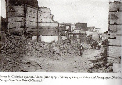 Adana_June_1909_Christian_quarter_destroyed