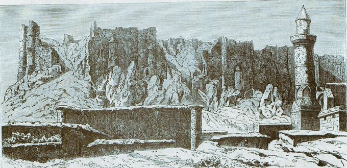 Bitlis_Castle_1867_Théophile Deyrolle