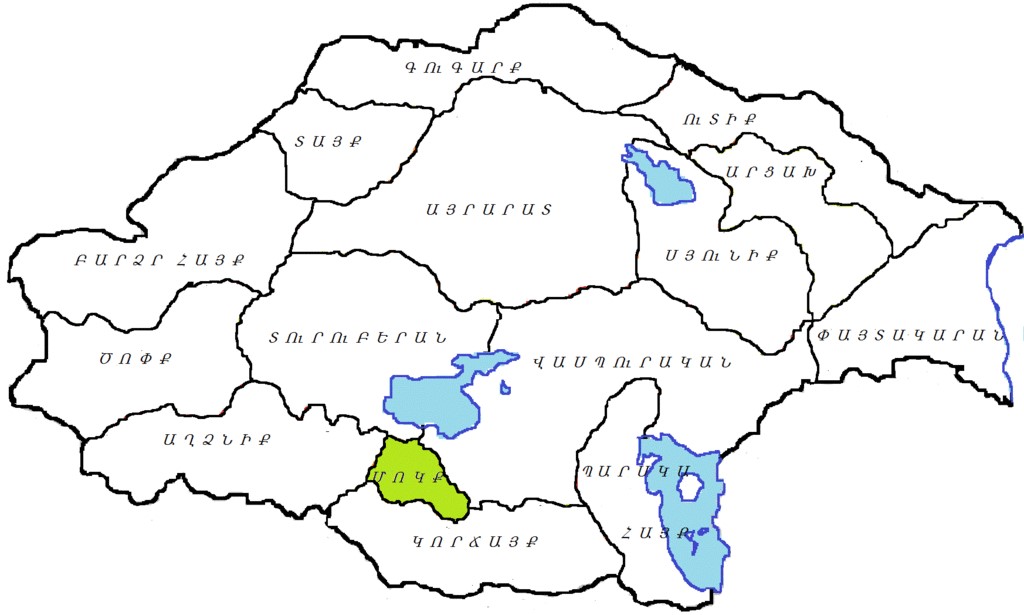 Western Armenia_Medieval Provinces of Vaspurakan and Turuberan