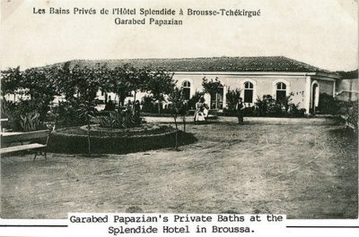 Garabed Papazian's Private Baths at the Splendide Hotel of Bursa