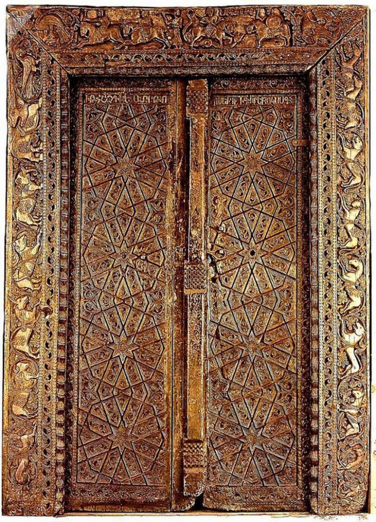 Mush_Arakelots Monastery_Holy Apostles_Wooden Doors