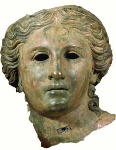 Goddess Anahita_Broze Head_1st century BC