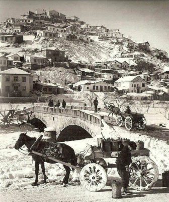Debbaghane Bridge over Ankara_Bent Creek_1940s