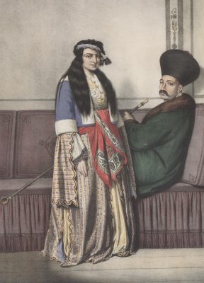 Constantinople_Armenian_Couple_Early_19th_Century_Louis_Dupré