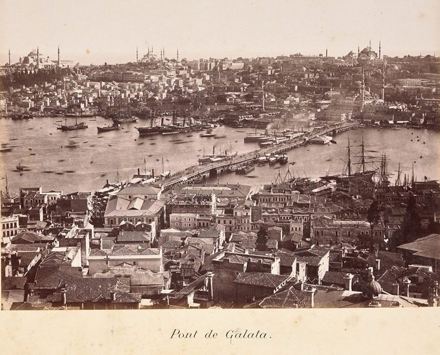 Constantinople_Galata Bridge_1884