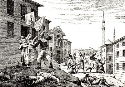 Constantinopel_Massacre of Armenians, 1895